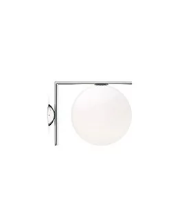 Flos Lampa kinkiet IC C/W2 chrom F3179057 - Lampy ścienne - miniaturka - grafika 1
