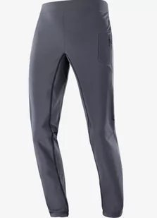 SPODENIE MĘSKIE SALOMON CROSS WARM SOFTSHELL M C19565 - Spodnie sportowe męskie - miniaturka - grafika 1