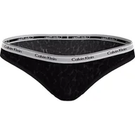 Majtki damskie - CALVIN KLEIN BIKINI DAMSKIE MAJTKI 1P CZARNE r.XS - miniaturka - grafika 1