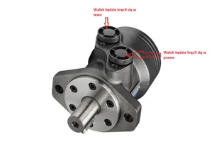 Silnik wolnoobrotowy BM2 315cm3 BMR OMR SMR + nyple - Akcesoria do hydrauliki siłowej - miniaturka - grafika 5