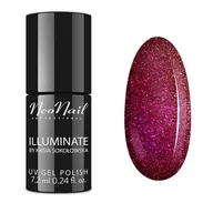 Lakiery hybrydowe - Neonail, Illuminate, Lakier Hybrydowy, Shining Ruby, 7,2 ml - miniaturka - grafika 1