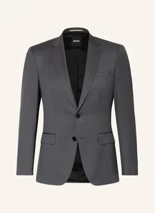 Boss Marynarka Garniturowa Huge Slim Fit grau - Moda i Uroda OUTLET - miniaturka - grafika 1