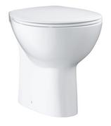 Kompakty WC - Grohe Bau Ceramic Toaleta WC stojąca 51,5x35,7 cm bez kołnierza odpływ pionowy, biała 39431000 - miniaturka - grafika 1