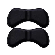 Akcesoria obuwnicze - Zapiętki piankowe do za luźnych butów - czarne - miniaturka - grafika 1