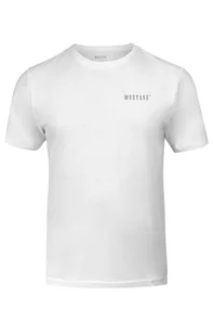 Biały t-shirt męski 4240-2100, Kolor biały, Rozmiar M, Mustang - Primodo.com - Koszulki męskie - miniaturka - grafika 1