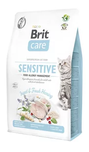 Brit Cat Grain-Free Sensitive Allergy Management Insect 2kg - Sucha karma dla kotów - miniaturka - grafika 2