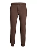 Spodenki męskie - Bestseller A/S Męskie spodnie do biegania JPSTGORDON JJSTAR Sweat Pant BEX NOOS Seal Brown, S, Seal Brown, S - miniaturka - grafika 1