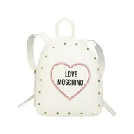 Plecaki - Love Moschino, Saffiano Pen JC4369pp0ekg bag Biały, female, - miniaturka - grafika 1