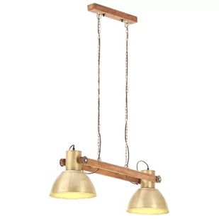 VidaXL Industrialna lampa wisząca, 25 W, mosiężna, 109 cm, E27 320526  VidaXL - Lampy pozostałe - miniaturka - grafika 1