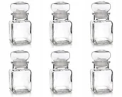 Pojemniki kuchenne - POJEMNIK SŁOICZEK NA PRZYPRAWY herbatę kuchenne 6 x 150 ml mały szklany - miniaturka - grafika 1