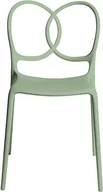 Fotele i krzesła ogrodowe - Krzesło Sissi zielone - miniaturka - grafika 1