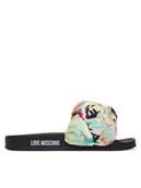 Klapki i japonki damskie - LOVE MOSCHINO Klapki JA28312G0OIW480A Kolorowy - miniaturka - grafika 1