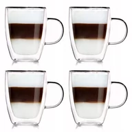 Szklanki - Orion 4x Szklanka termiczna z podwójną ścianką do KAWY 0,3L 127202-SET - miniaturka - grafika 1
