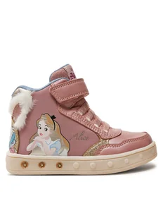 Geox Sneakersy J Skylin Girl J468WG 011KN C8W2U S Różowy - Buty dla dziewczynek - miniaturka - grafika 1