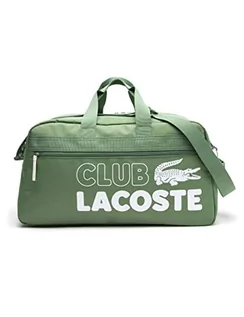 Torby męskie - Lacoste NU4148NZ, Torba Duffle Unisex, FRENE Biała, biały - grafika 1