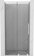 Ścianki i drzwi prysznicowe - Mexen Velar drzwi prysznicowe rozsuwane 120 cm, transparent, białe - 871-120-000-01-20 - miniaturka - grafika 1