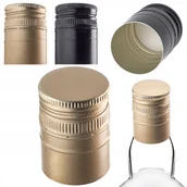 Domowy wyrób alkoholu - ZAKRĘTKI DO BUTELEK fi30 NAKRĘTKI NA BUTELKI ZAKRĘTKA 10 szt KAPSLE 30x44mm - miniaturka - grafika 1