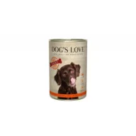 Mokra karma dla psów - Dogs Love Barf Pure Rind - wołowina czysta 400 g - miniaturka - grafika 1