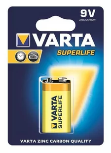 Varta Bateria cynkowa 9V Superlife 1szt BAVA 2022 - Baterie i akcesoria - miniaturka - grafika 2