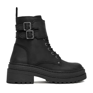 Trzewiki G-Star Raw CEO-WI34-ALASKA-03 Czarny - Botki damskie - miniaturka - grafika 1