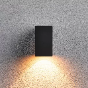 Paulmann Flame kinkiet zewnętrzny LED, czarny - Lampy ogrodowe - miniaturka - grafika 2