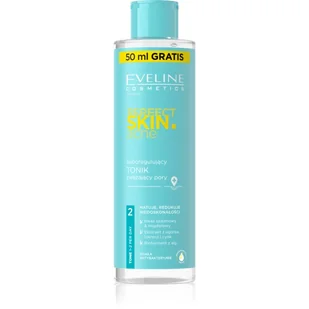 Eveline Cosmetics Perfect Skin.acne Seboregulujący tonik zwężający pory 150.0 ml - Toniki i hydrolaty do twarzy - miniaturka - grafika 1