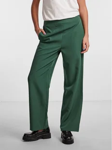 Pieces Spodnie materiałowe Bossy 17140744 Zielony Loose Fit - Spodnie damskie - miniaturka - grafika 1