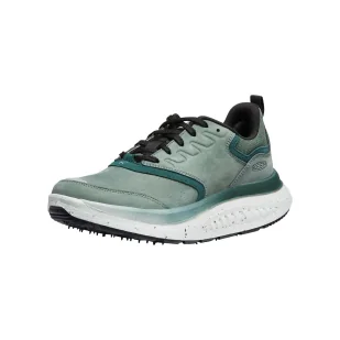 Buty miejskie damskie KEEN WK400 LEATHER - Klapki i japonki męskie - miniaturka - grafika 7