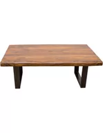 Ławy i stoliki kawowe - Stolik kawowy contour 120 x 70 Oiled Matt - miniaturka - grafika 1