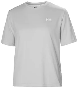 Helly Hansen Damska koszulka W HH LIFA Active Solen Rx - szara mgła, L - Koszulki i topy damskie - miniaturka - grafika 1