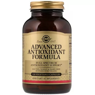 SOLGAR SOLGAR Advanced Antioxidant Formula 120vegcaps - Witaminy i minerały dla sportowców - miniaturka - grafika 1