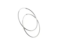 Kolczyki - Kolczyki srebrne koła 3 cm k1494  - 1,8g. - miniaturka - grafika 1