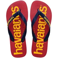 Koszulki i topy damskie - Havaianas HAV. Top Logomania 2, Klapki Unisex Dorosły, Navy Blue, 41 EU - miniaturka - grafika 1
