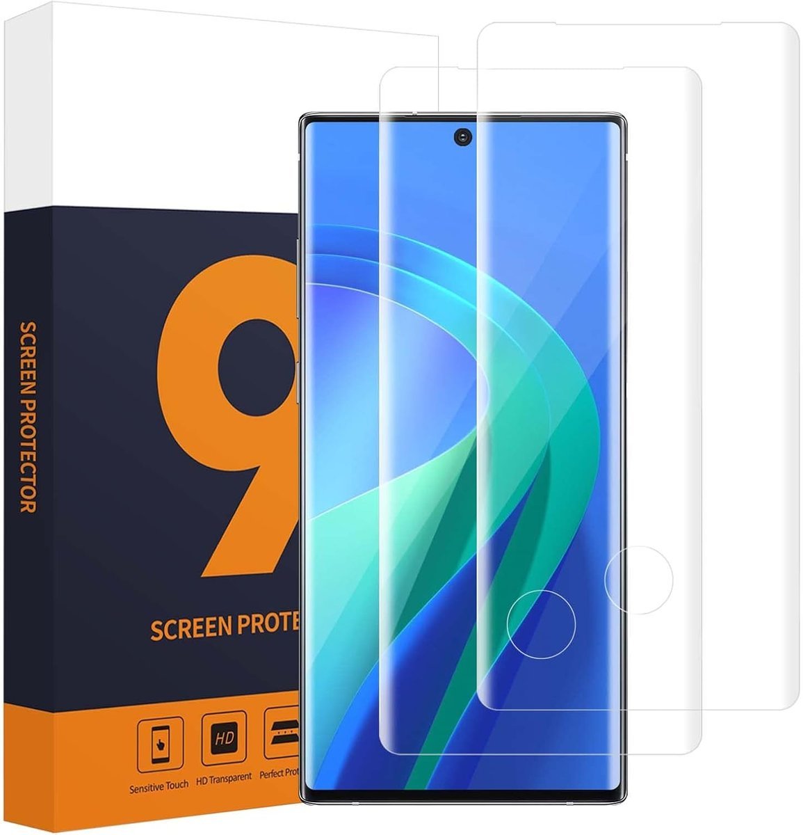 2x SZKŁO HARTOWANE DO SAMSUNG GALAXY NOTE 10 WYSOKA OCHRONA WYTRZYMAŁE