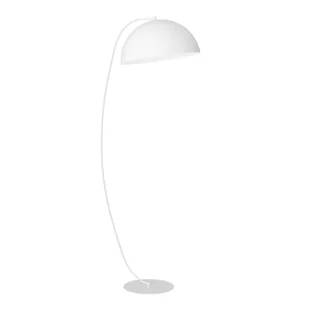 Biała lampa podłogowa do salonu 1470/LP1 z serii ARCOS LP1 WH WHITE - Lampy stojące - miniaturka - grafika 1