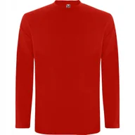Koszulki męskie - Koszulka Męska z Długim Rękawem Bawełna Roly EXTREME 1217 CZERWONA M - miniaturka - grafika 1