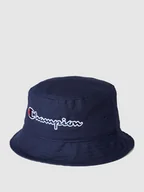 Czapki męskie - Czapka typu bucket hat z napisem z logo - miniaturka - grafika 1