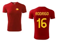 Koszulki sportowe męskie - Treningowa Koszulka HISZPANIA RODRIGO 16 - miniaturka - grafika 1