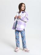 Spodnie i spodenki dla dziewczynek - Sinsay - Jeansy paperbag Myszka Minnie - niebieski - miniaturka - grafika 1