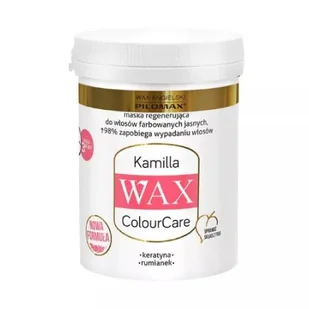 Pilomax Kamille Wax odżywcza Maseczka do włosów jasnych 480g - Maski do włosów - miniaturka - grafika 2