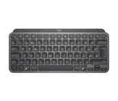 Klawiatury - Logitech MX Keys Mini Minimalist Wireless Illuminated Keyboard klawiatura RF Wireless + Bluetooth QWERTZ Swiss Grafitowy 920-010485 - miniaturka - grafika 1