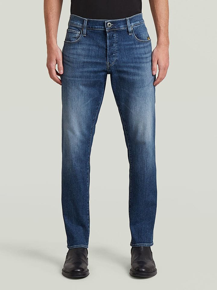 G-Star Dżinsy - Slim fit - w kolorze granatowym