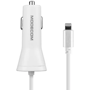 Modecom Ładowarka samochodowa USB MC-KULL ROYAL z kablem Lightning ASMCPLI00000001 - Ładowarki samochodowe - miniaturka - grafika 1