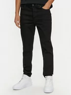Spodnie męskie - Hugo Jeansy 50517545 Czarny Tapered Fit - miniaturka - grafika 1