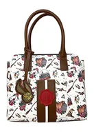 Torebki damskie - Loungefly Harry Potter Hogwart tatuaż nadruk crossbody tornister torebka torebka torebka, biały, Large - miniaturka - grafika 1