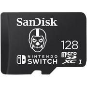 Karty pamięci - Karta pamięci SANDISK microSDXC 128GB Fortnite Skull Trooper | Bezpłatny transport - miniaturka - grafika 1