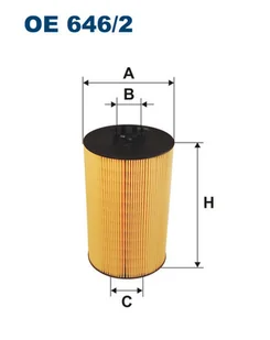 Filtr oleju Filtron OE 646/2 - Filtry oleju - miniaturka - grafika 1