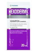 EUROWET Hexoderm K - dermatologiczny szampon dla psów i kotów z chlorheksydyną i ketokonazolem, saszetka 20ml