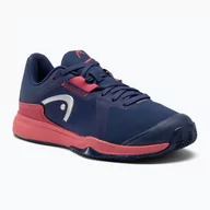 Buty sportowe damskie - Buty do tenisa damskie HEAD Sprint Team 3.5 Clay dark blue/azalea - miniaturka - grafika 1