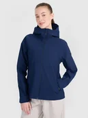 Kurtki damskie - 4F Kurtka przejściowa membrana 5000 damska - granatowa L - miniaturka - grafika 1